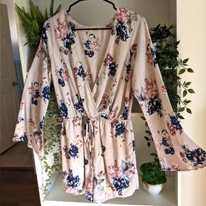 Floral  Romper